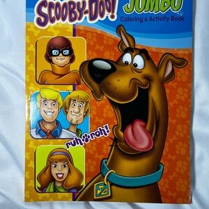 Scooby-Doo Jumbo Coloring & Activity Book 2008 Hanna Barbera Mystery Inc Kids